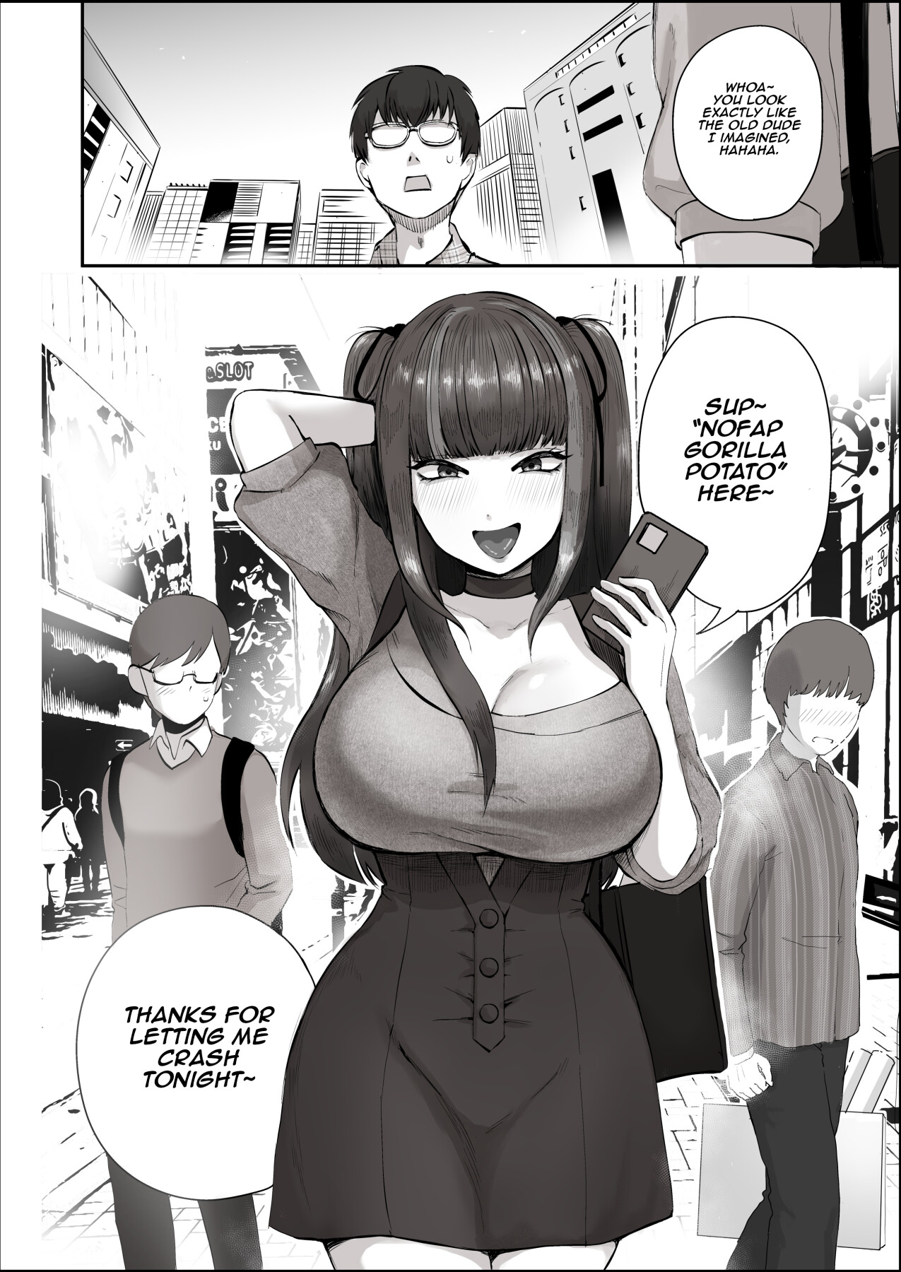 Hentai Manga Comic-When I Met My Follower I'd Been Passionately Talking About Eroge With Day and Night-Read-5